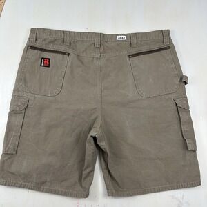 Wrangler Riggs Ripstop Carpenter Cargo Shorts Mens 46x11 Olive Drab Utility Work